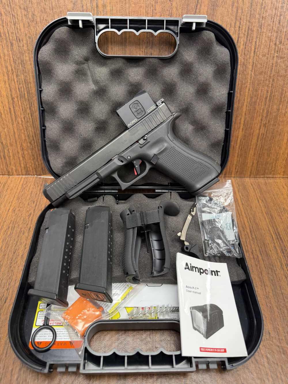 Glock G34 Gen5 MOS Gen34 9mm Long slide Acro Timney-img-1