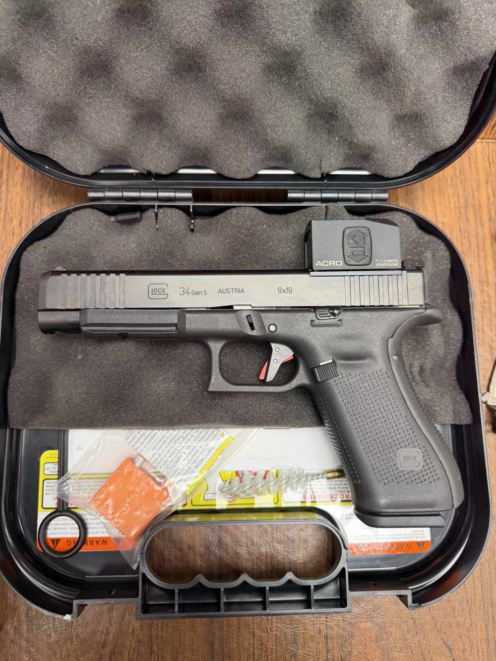 Glock G34 Gen5 MOS Gen34 9mm Long slide Acro Timney-img-5