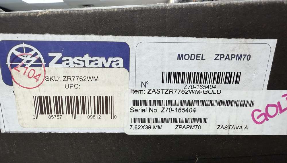 Zastava ZPAPM70 zpapm70 GOLD 7.62x39 AK AK47-img-9