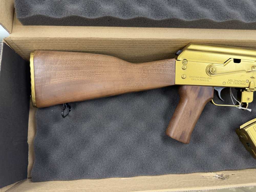 Zastava ZPAPM70 zpapm70 GOLD 7.62x39 AK AK47-img-3