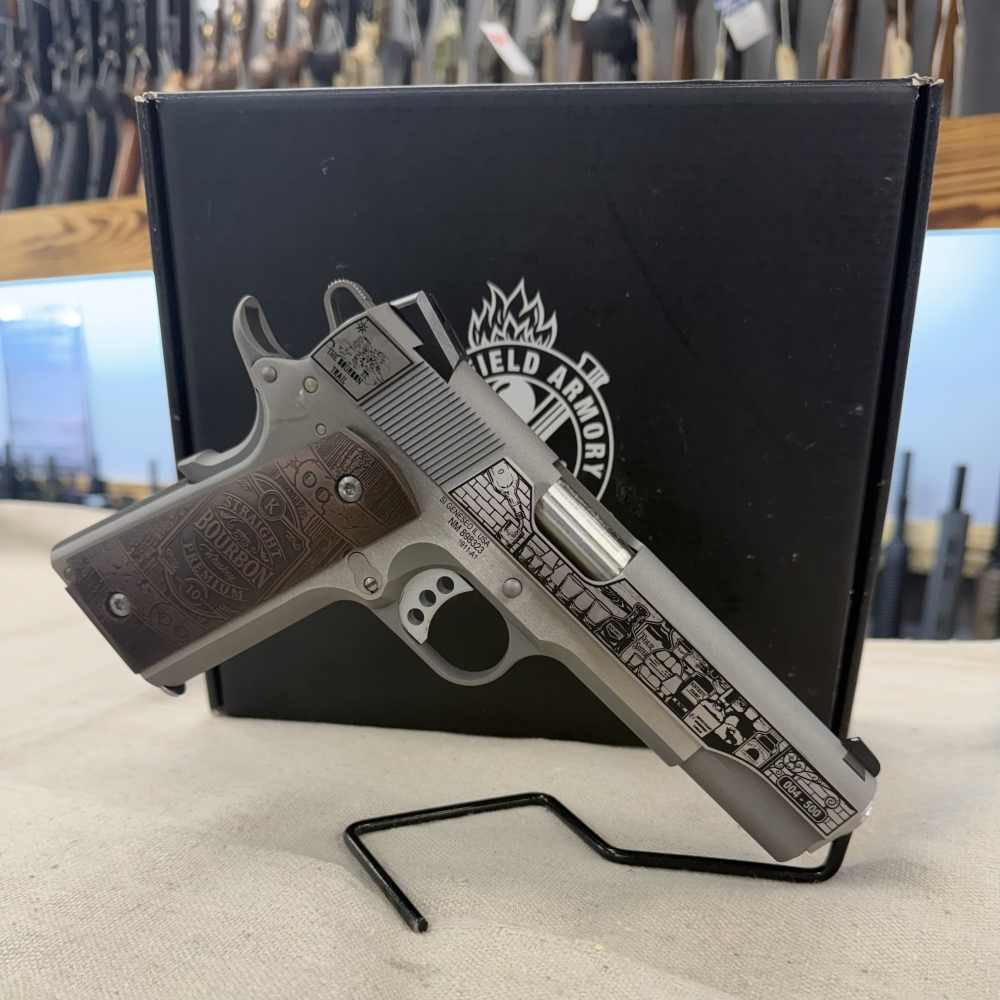 LIMITED EDITION Springfield Garrison 1911 .45acp Kentucky Bourbon -img-1