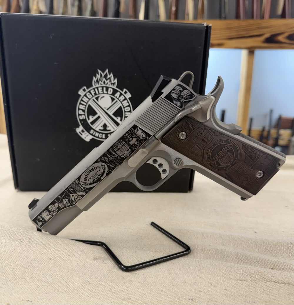 LIMITED EDITION Springfield Garrison 1911 .45acp Kentucky Bourbon -img-2