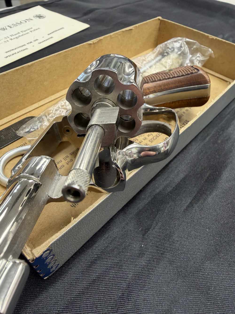 SMITH & WESSON MODEL 30-1 REVOLVER .32 S&W LONG -img-11