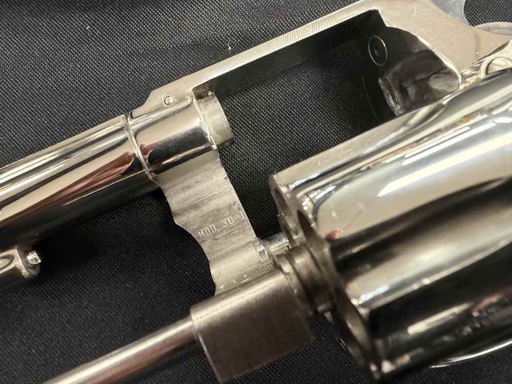 SMITH & WESSON MODEL 30-1 REVOLVER .32 S&W LONG -img-5