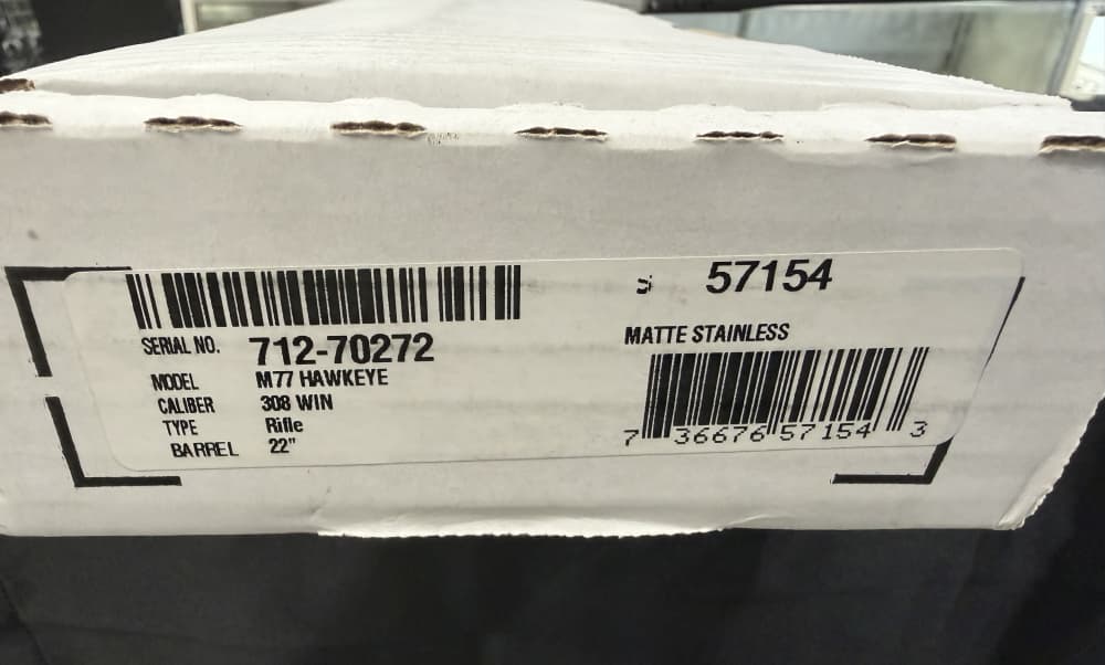 NIB RUGER M77 HAWKEYE FTW HUNTER 308WIN Bolt Action RIFLE 57154-img-6
