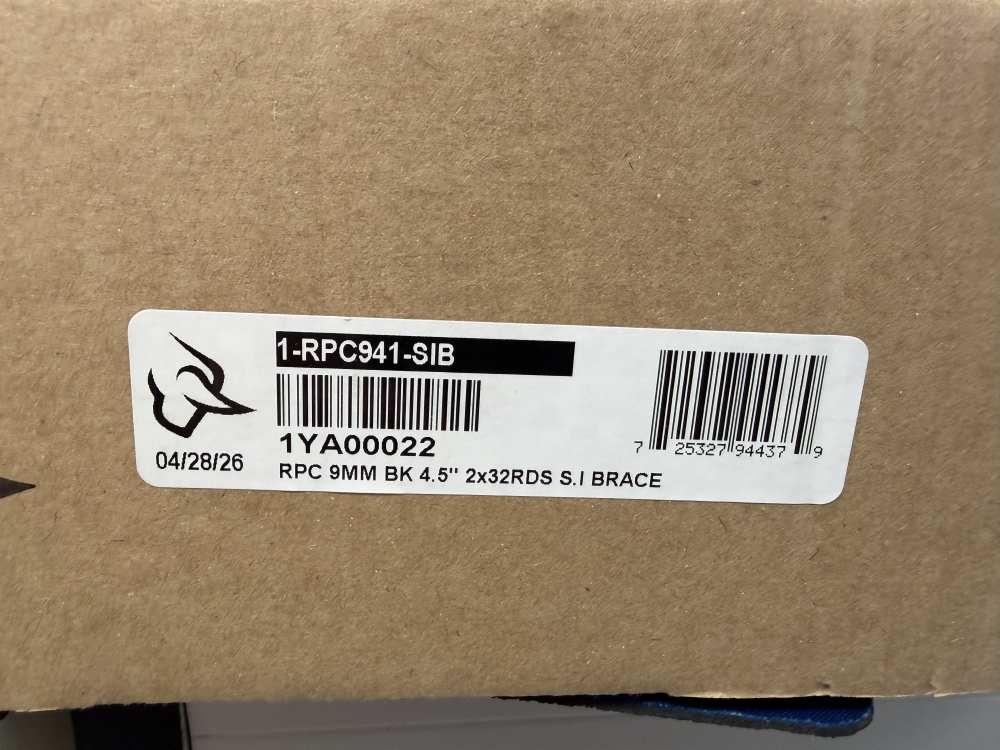 NEW TAURUS RPC Pistol with Brace 9mm-img-2