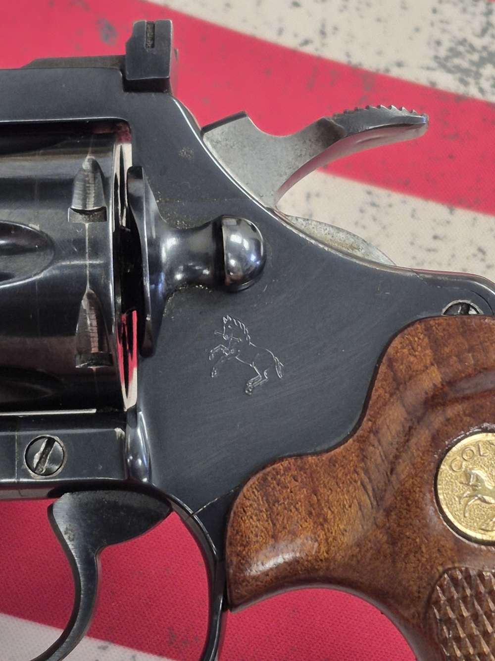 PENNY! BEAUTIFUL 1978 COLT DIAMONDBACK 38 SPL 90% LIKE PYTHON HAND FITTED -img-2