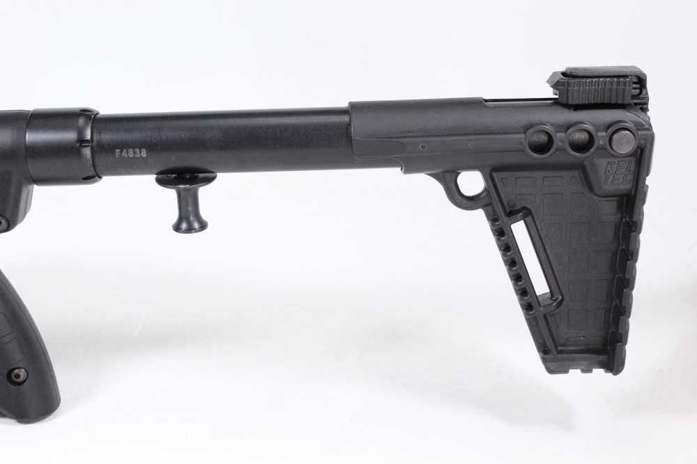 Kel Tec Sub 2000 2K 9mm Glock 17 Magazine Well Folding Carbine Matte Black-img-18