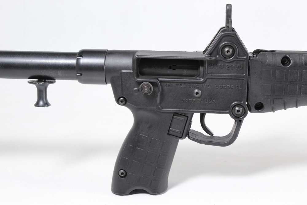 Kel Tec Sub 2000 2K 9mm Glock 17 Magazine Well Folding Carbine Matte Black-img-6