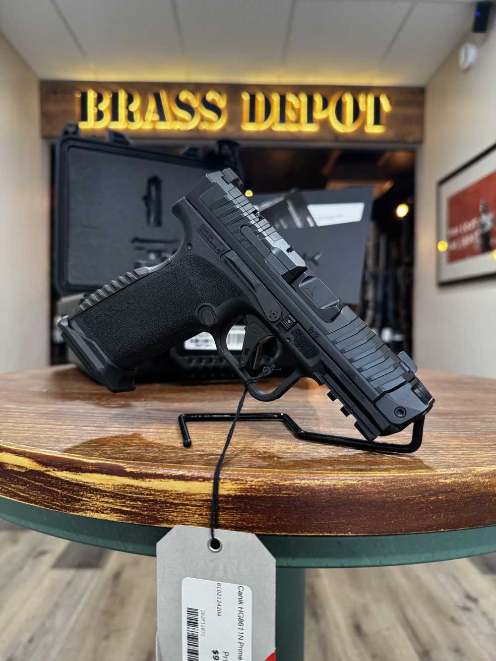 CANIK PRIME RADIAN 9MM Black Compensated Barrel-img-2