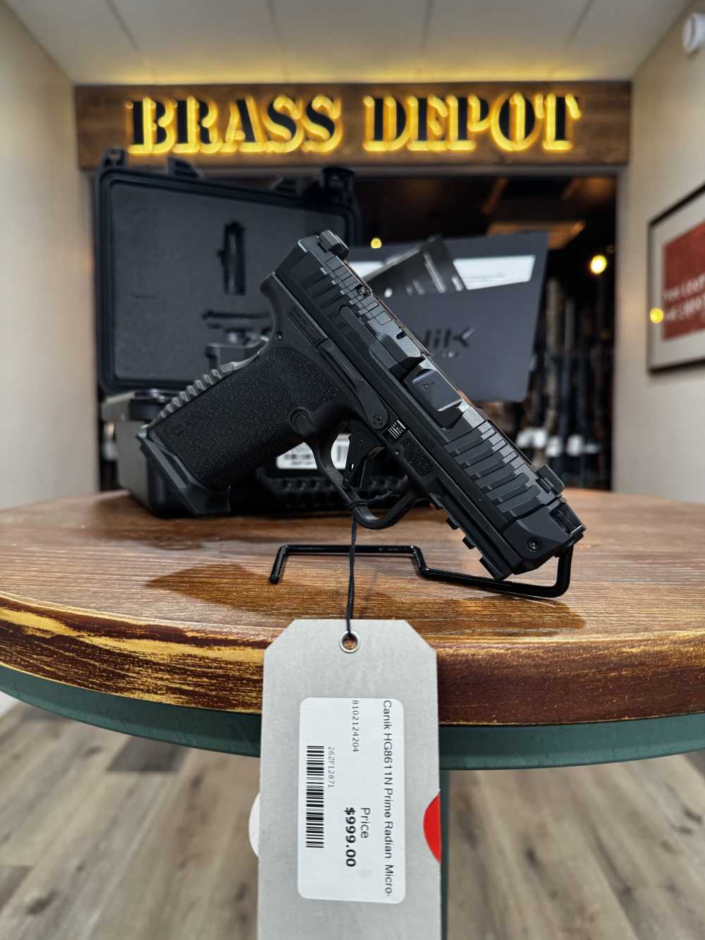 CANIK PRIME RADIAN 9MM Black Compensated Barrel-img-0