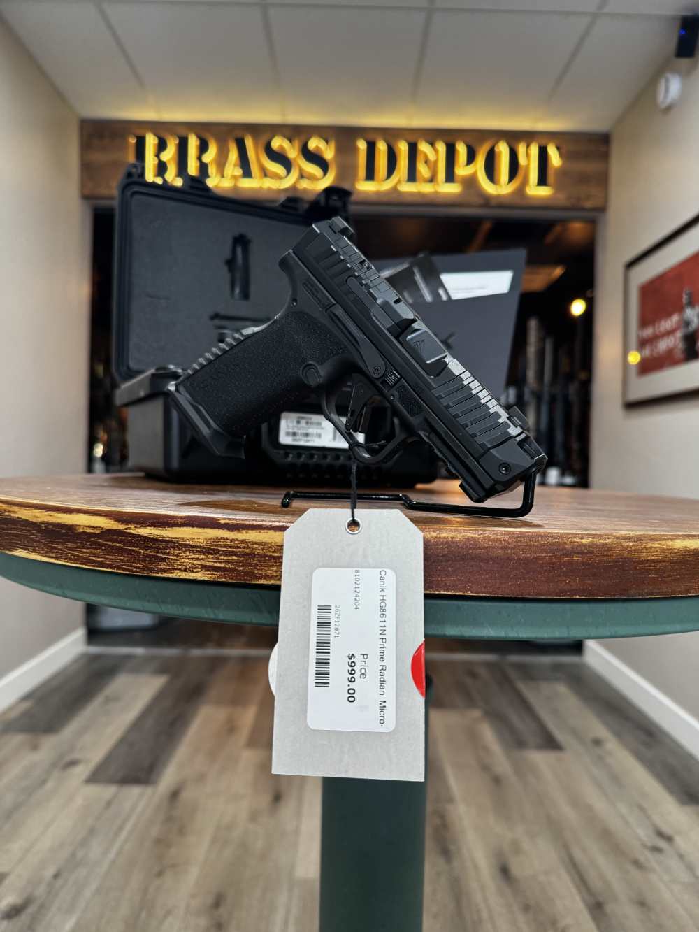 CANIK PRIME RADIAN 9MM Black Compensated Barrel-img-3