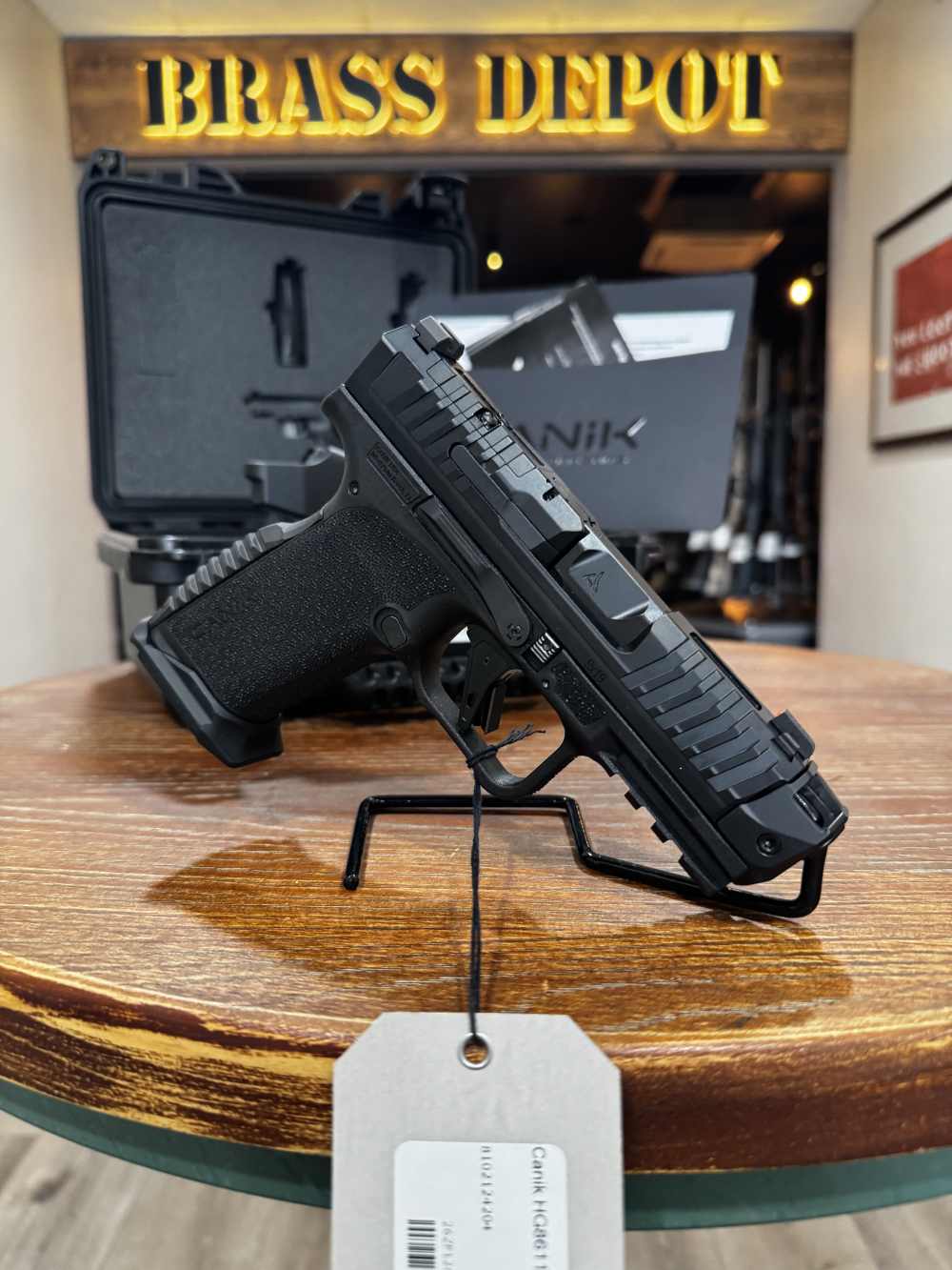 CANIK PRIME RADIAN 9MM Black Compensated Barrel-img-4