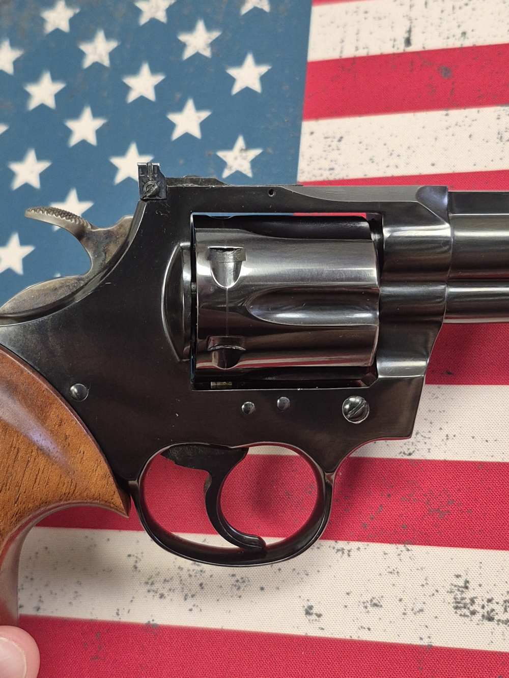 PENNY! MINTY 1957 COLT TROOPER MKIII SA/DA REVOLVER .357 99% LIKE PYTHON -img-9