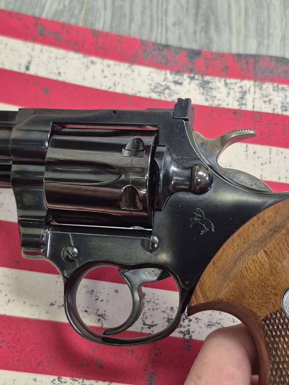 PENNY! MINTY 1957 COLT TROOPER MKIII SA/DA REVOLVER .357 99% LIKE PYTHON -img-6