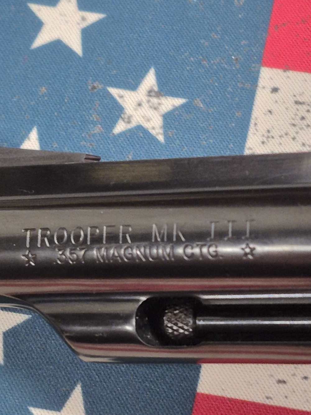 PENNY! MINTY 1957 COLT TROOPER MKIII SA/DA REVOLVER .357 99% LIKE PYTHON -img-3