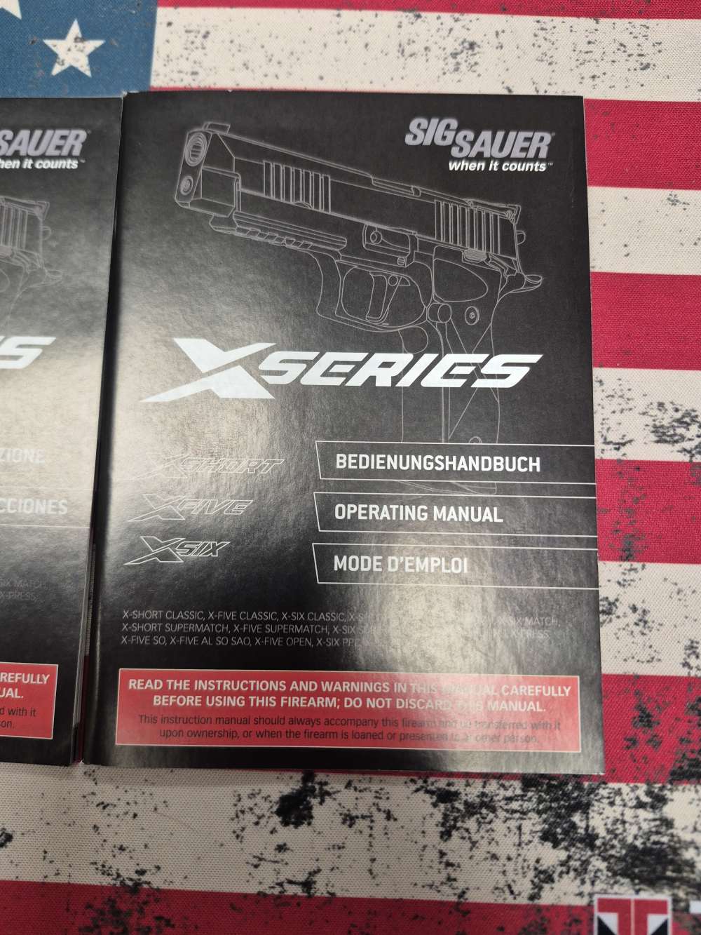 PENNY! BEAUTIFUL LNIB SIG SAUER P226 X-FIVE RACE GUN GERMAN FRAME BOX PAPER-img-42