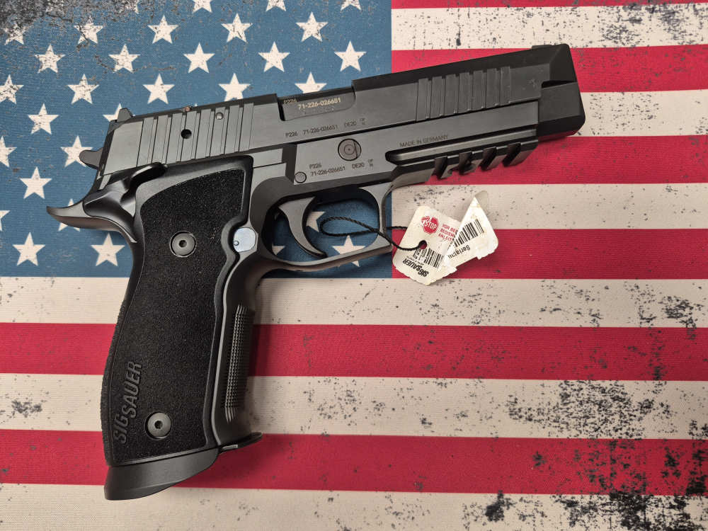 PENNY! BEAUTIFUL LNIB SIG SAUER P226 X-FIVE RACE GUN GERMAN FRAME BOX PAPER-img-2