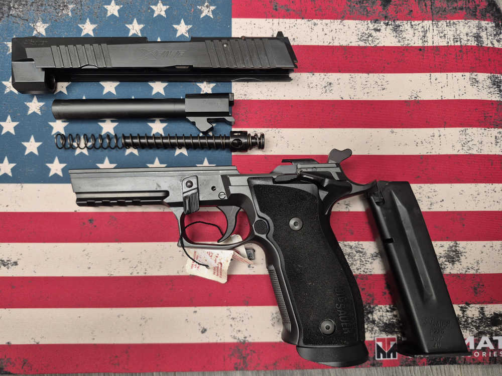 PENNY! BEAUTIFUL LNIB SIG SAUER P226 X-FIVE RACE GUN GERMAN FRAME BOX PAPER-img-20