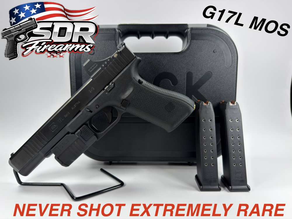 NEW! Glock 17L GEN5 MOS w/ Holosun & Flashlight (VERY RARE/DISCONTINUED)-img-0