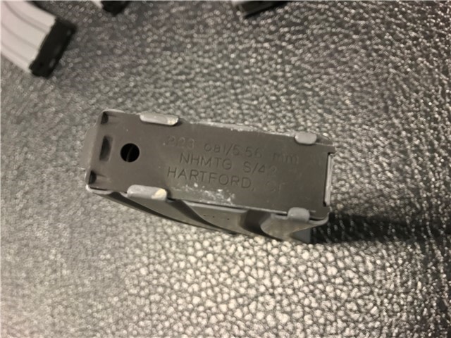 5 US Gov't Military GENUINE M16 AR15 NHMTG Ronan Mags Colt Hartford CT -img-5