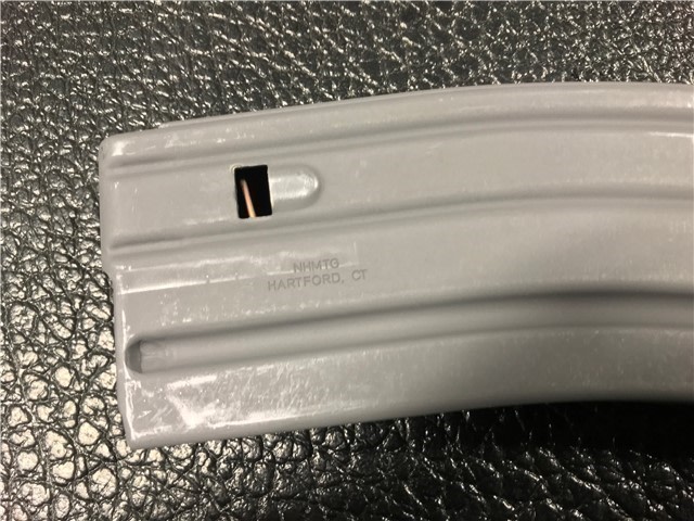 5 US Gov't Military GENUINE M16 AR15 NHMTG Ronan Mags Colt Hartford CT -img-3