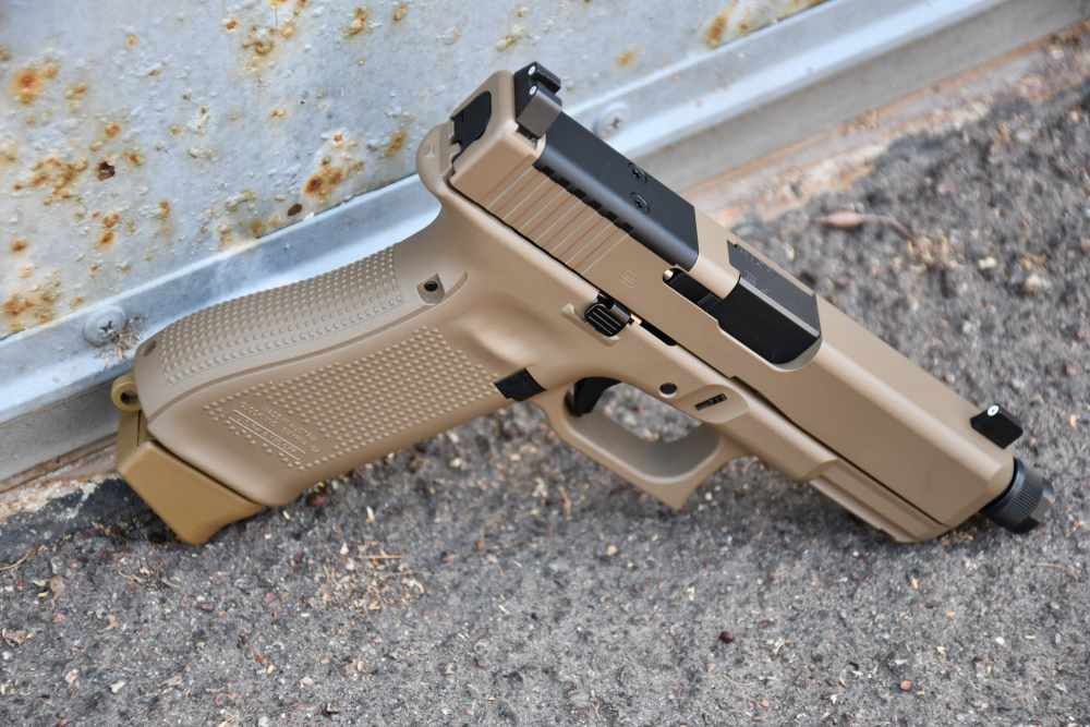 Glock 19X V MOS TB Ameriglo NS X-Werks Gen 2 HIR Anti Infrared FDE New-img-2