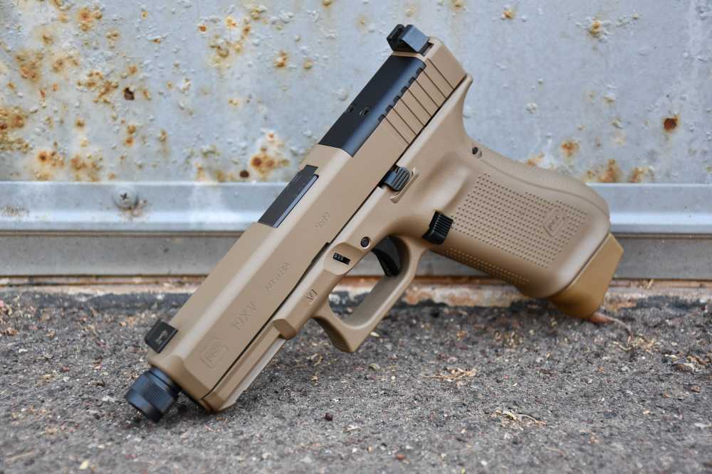 Glock 19X V MOS TB Ameriglo NS X-Werks Gen 2 HIR Anti Infrared FDE New-img-0