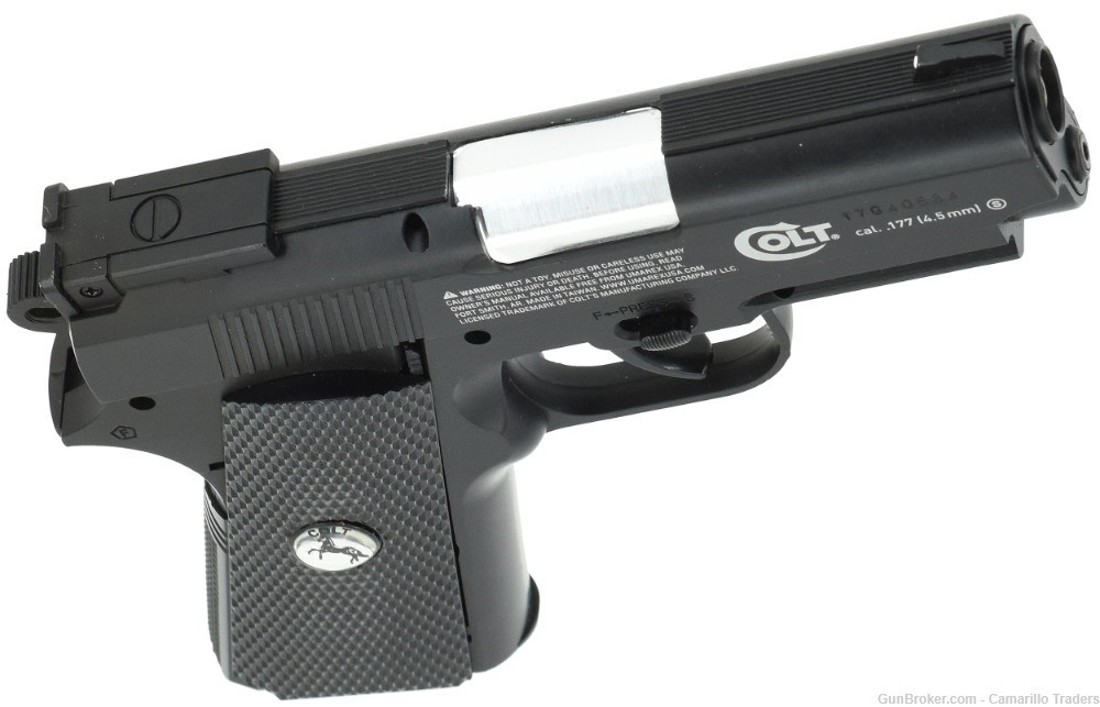 Licensed Colt Defender 1911 CO2 .177 BB Pistol -img-2