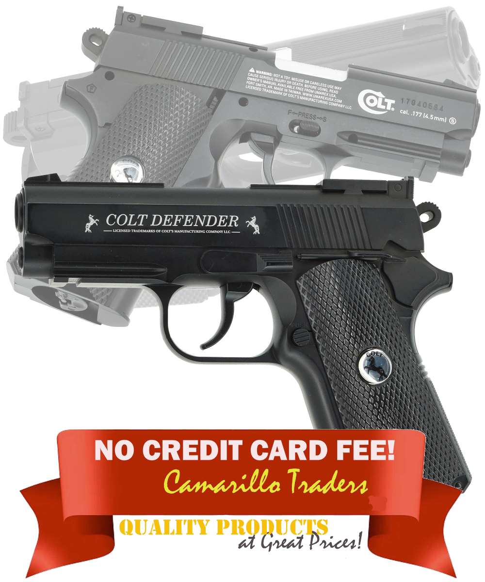 Licensed Colt Defender 1911 CO2 .177 BB Pistol -img-0