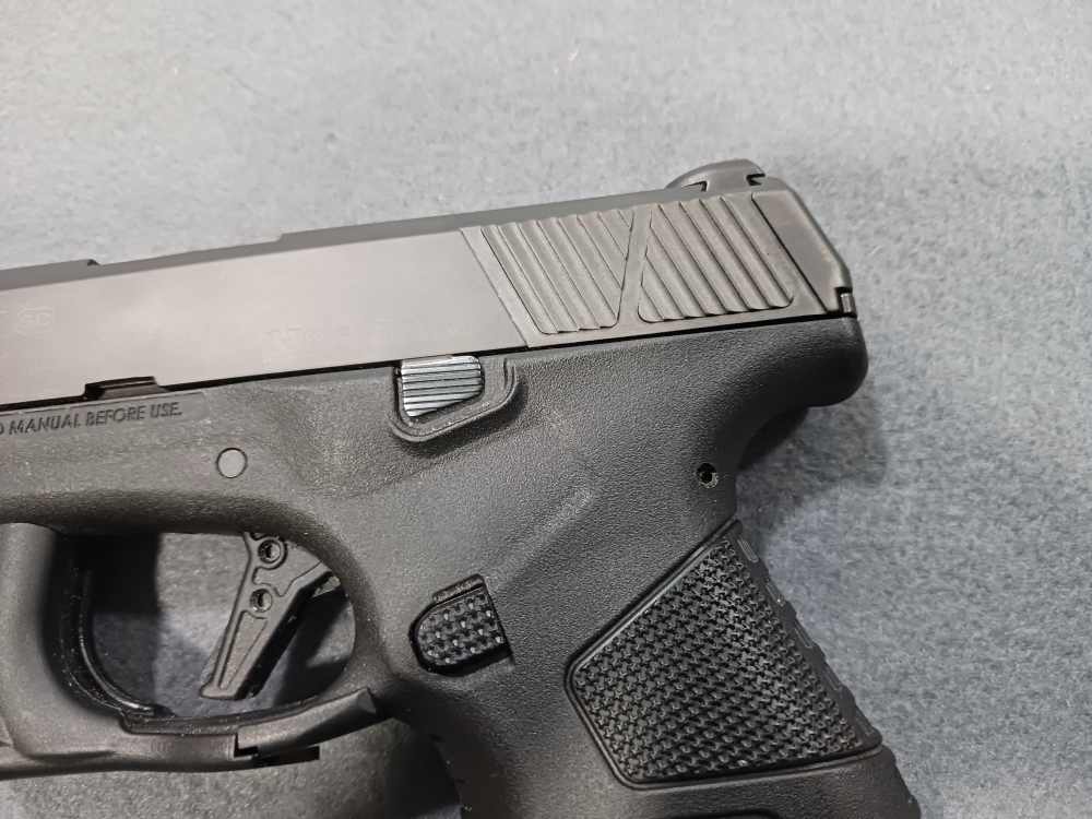MOSSBERG MC1 9MM 1-MAG HOLSTER VIRIDIAN LASER SEMI AUTO PISTOL USED-img-5