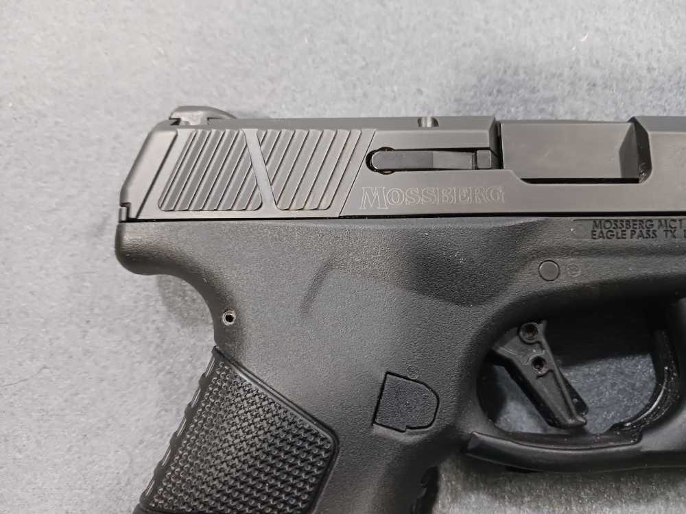 MOSSBERG MC1 9MM 1-MAG HOLSTER VIRIDIAN LASER SEMI AUTO PISTOL USED-img-7