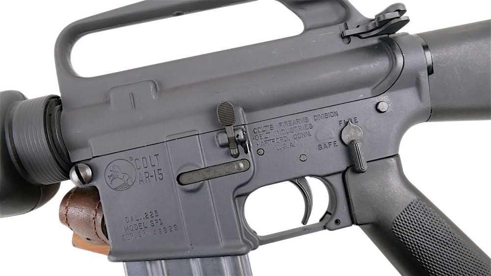 1981 COLT SP1 AR-15 EXCELLENT CONDITION 20" BARREL 5.56 NATO WITH MANUAL-img-1
