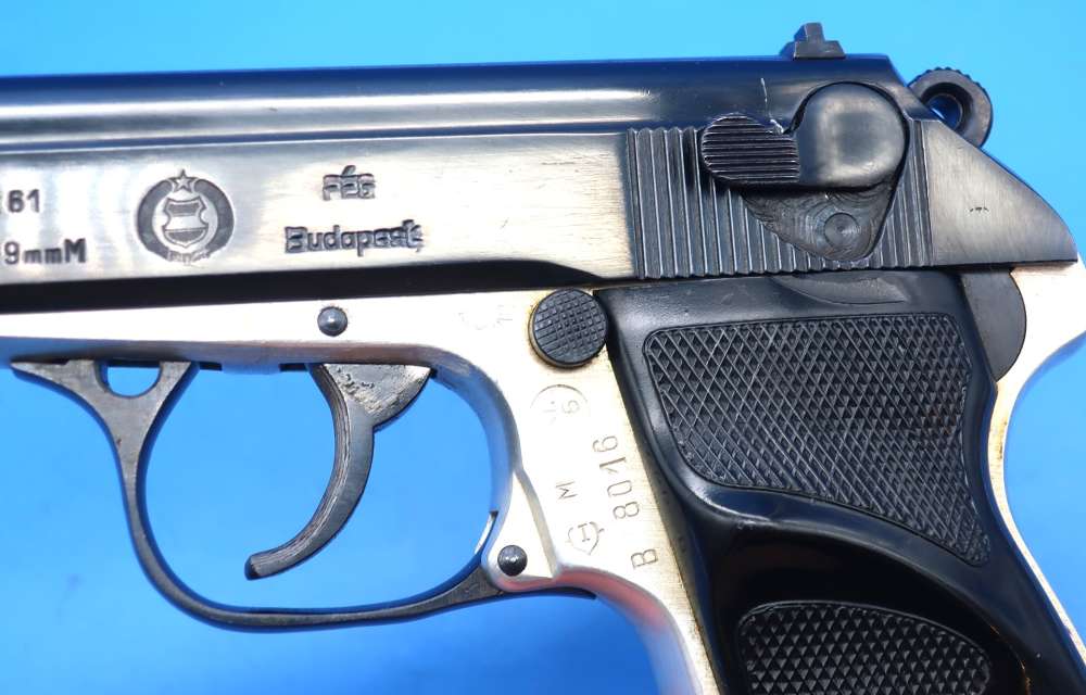 Hungarian FEG R61 Police Service Pistol 9x18 Mak Scarce KBI Import-img-1