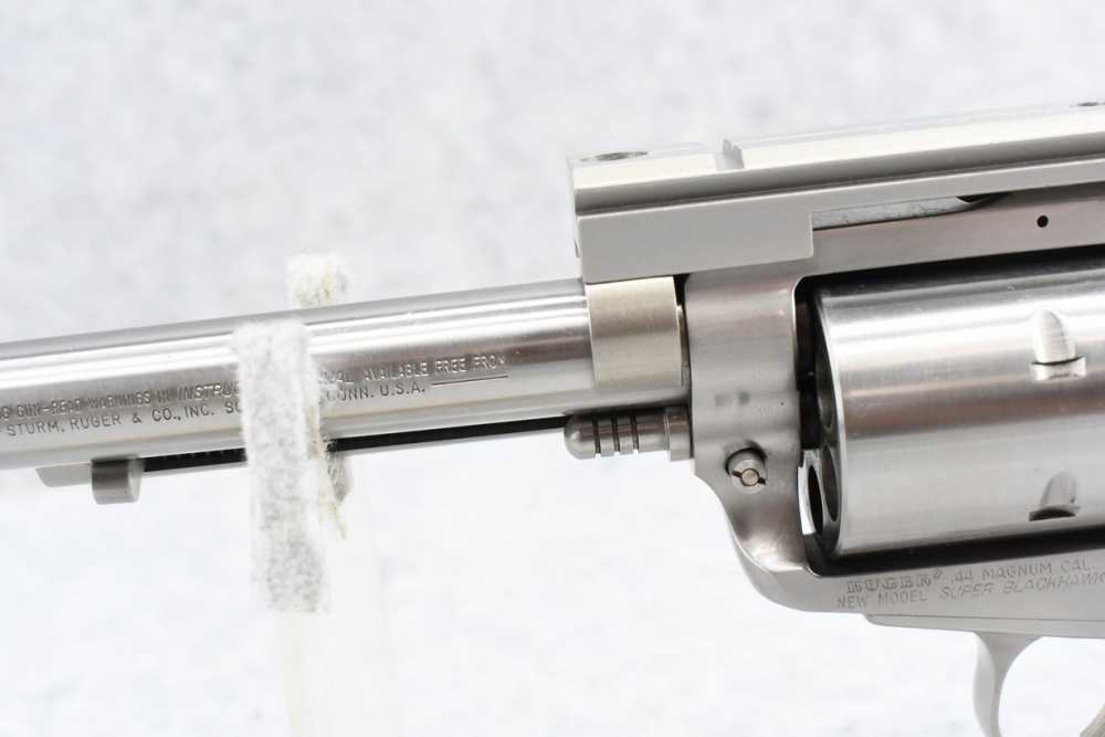 Ruger New Model Super Blackhawk .44 Mag 7.5" Stainless Unfluted Rail Excell-img-12