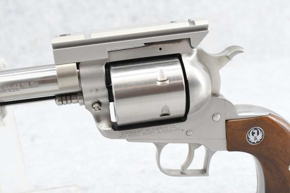 Ruger New Model Super Blackhawk .44 Mag 7.5" Stainless Unfluted Rail Excell-img-10