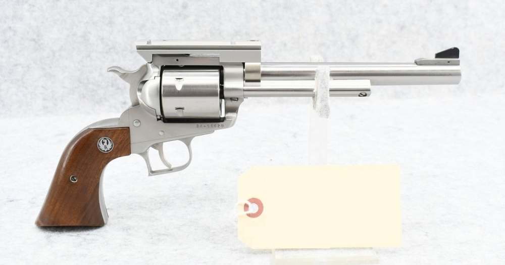 Ruger New Model Super Blackhawk .44 Mag 7.5" Stainless Unfluted Rail Excell-img-0