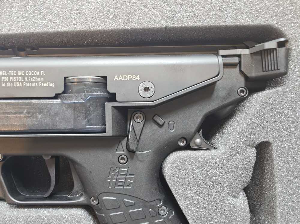 Kel-Tec P50 5.7x28mm 10" Threaded 2x50RD Hard Case Like New-img-7