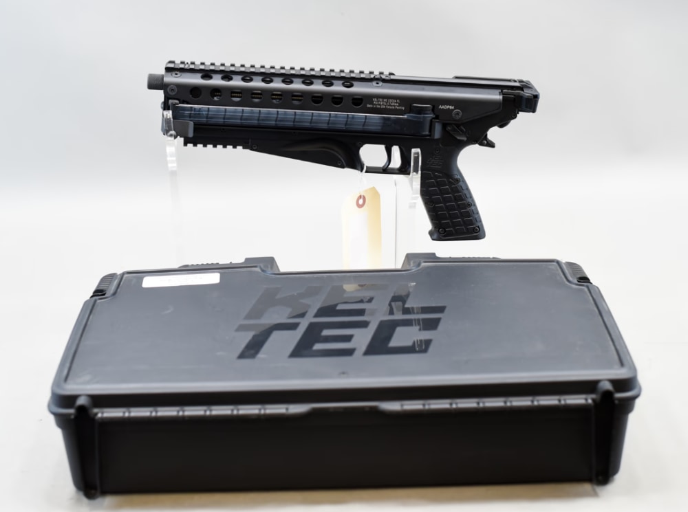 Kel-Tec P50 5.7x28mm 10" Threaded 2x50RD Hard Case Like New-img-0