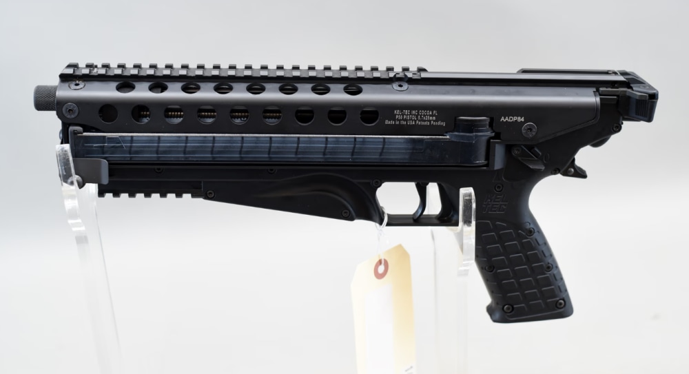 Kel-Tec P50 5.7x28mm 10" Threaded 2x50RD Hard Case Like New-img-2