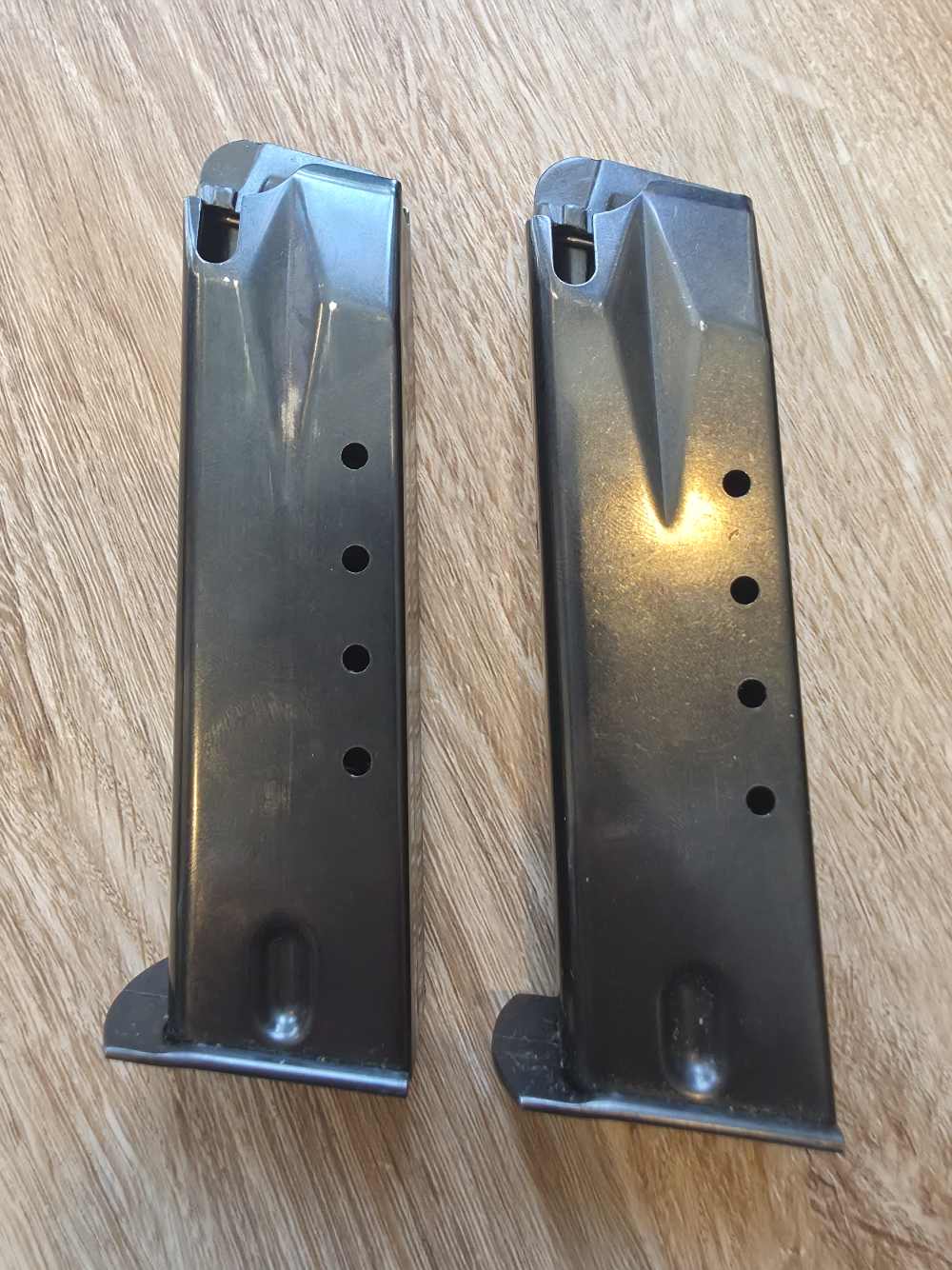 Ruger P89 9mm Two-Tone Stainless 4.25" 2 Mags Hard Case Like New-img-17