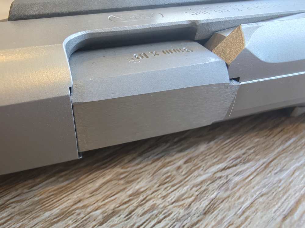 Ruger P89 9mm Two-Tone Stainless 4.25" 2 Mags Hard Case Like New-img-15