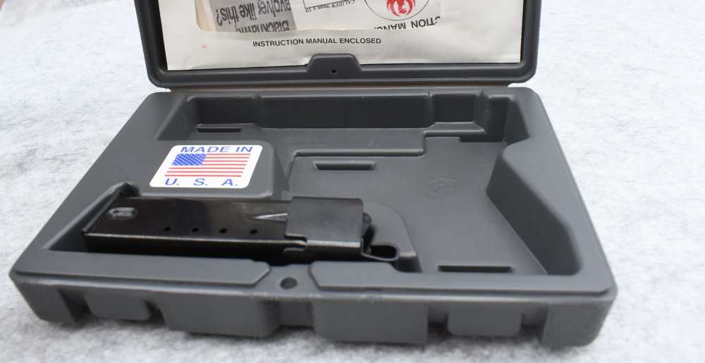 Ruger P89 9mm Two-Tone Stainless 4.25" 2 Mags Hard Case Like New-img-19