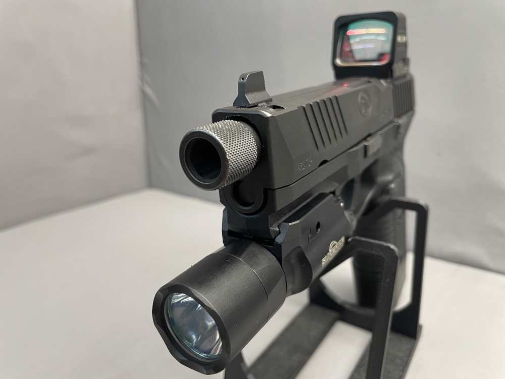 FN 545 Tactical 45ACP | 4.6" Barrel | Holosun Surefire | Factory Bag/Manual-img-7
