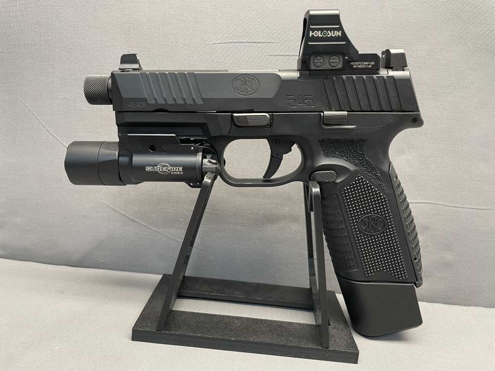 FN 545 Tactical 45ACP | 4.6" Barrel | Holosun Surefire | Factory Bag/Manual-img-11