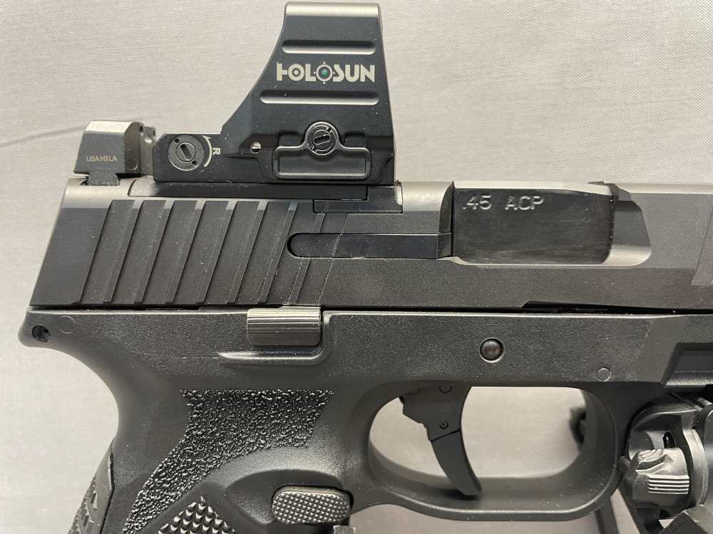 FN 545 Tactical 45ACP | 4.6" Barrel | Holosun Surefire | Factory Bag/Manual-img-3