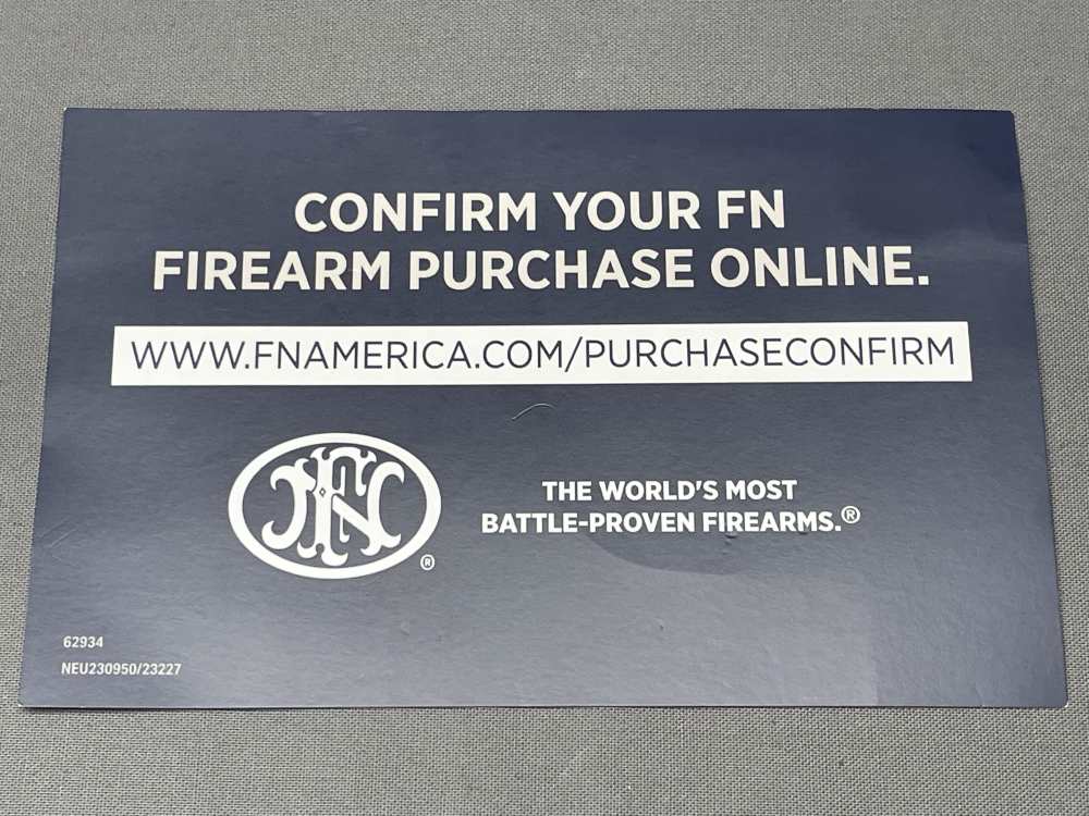 FN 545 Tactical 45ACP | 4.6" Barrel | Holosun Surefire | Factory Bag/Manual-img-54