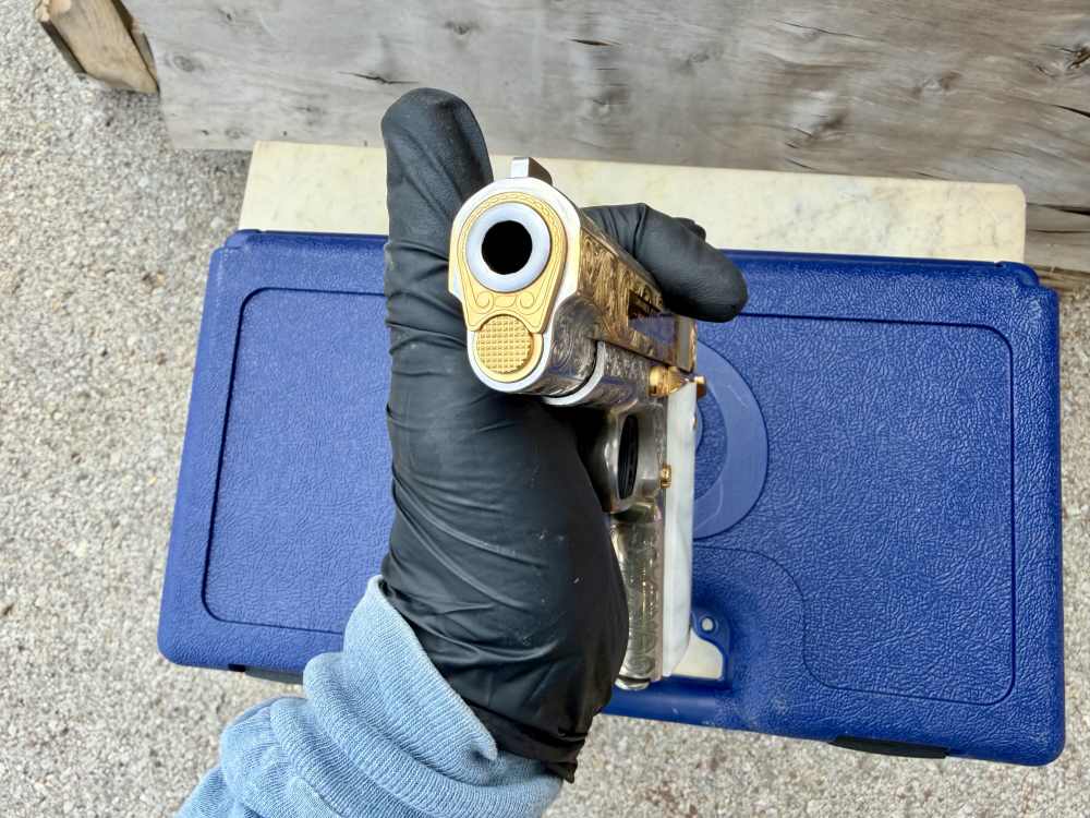 Colt Combat Commander 24k Gold & Nickel ENGRAVED-img-24