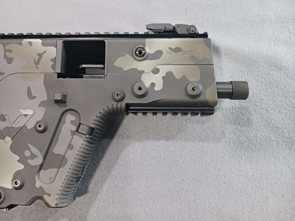 PRE-OWNED UNFIRED KRISS VECTOR 9MM 1-40RD MAG MULTICAM BLACK PISTOL-img-7