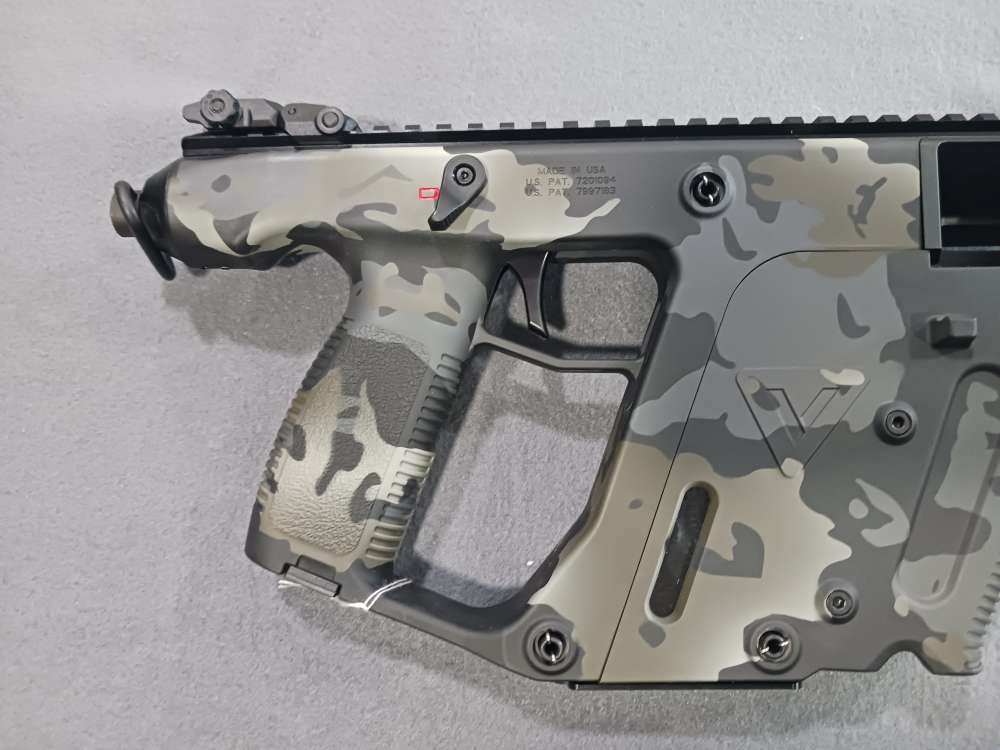 PRE-OWNED UNFIRED KRISS VECTOR 9MM 1-40RD MAG MULTICAM BLACK PISTOL-img-6
